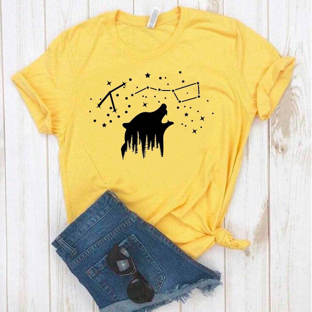 Camisa estampada tipo T-shirt Constelación Osa mayor y Osa menor — foto 2