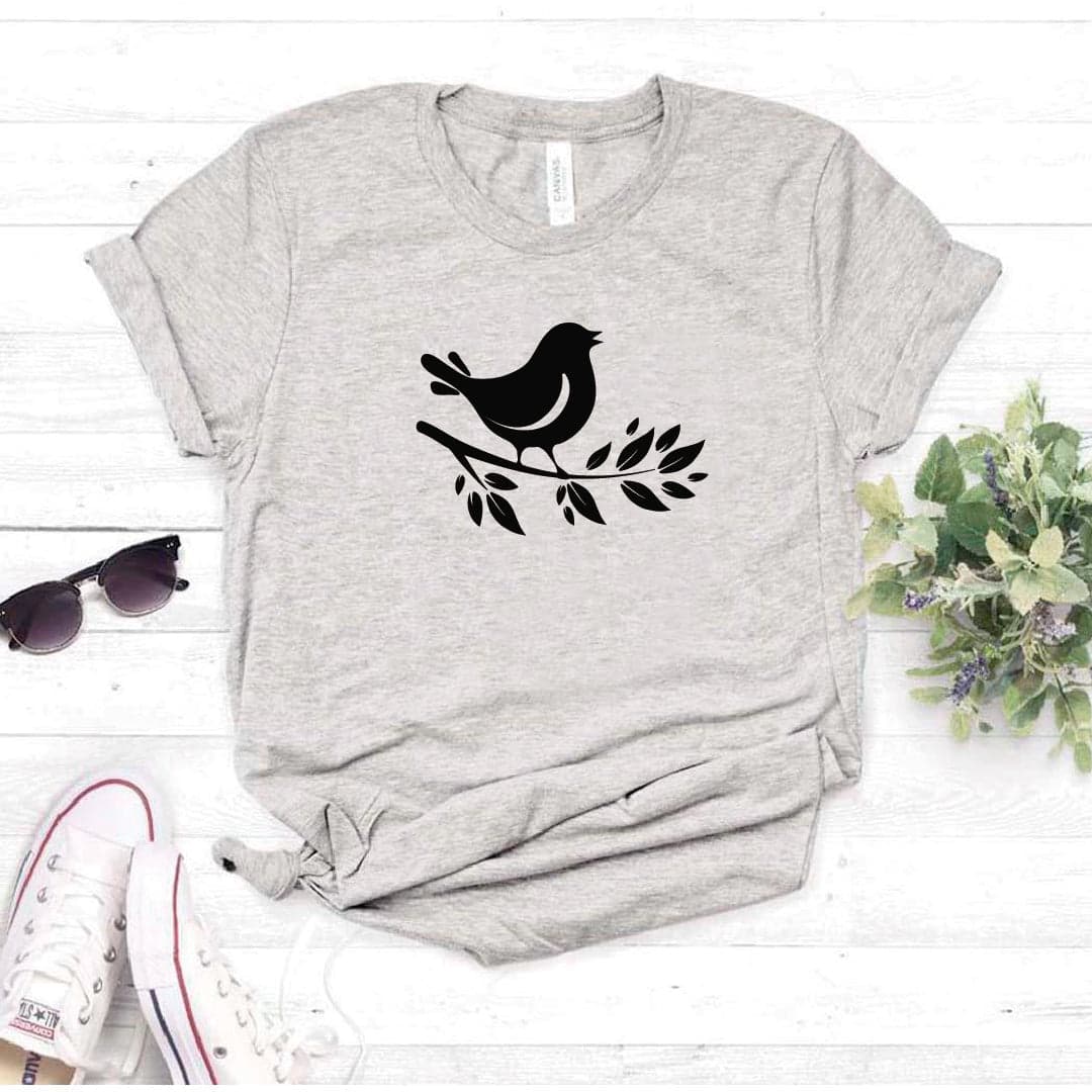 Camisa estampada tipo T- shirt Pajarito en rama 1 — foto 8