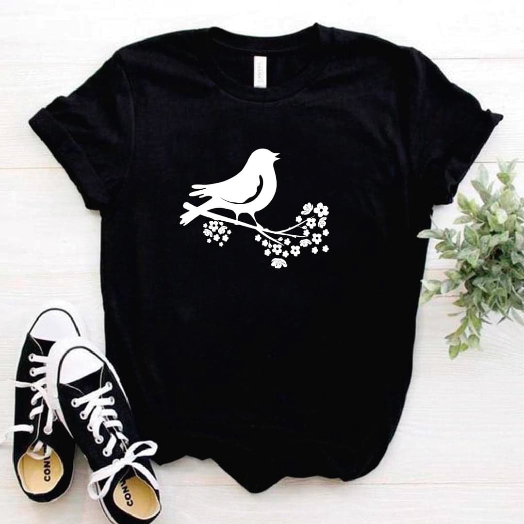 Camisa estampada tipo T- shirt Pajarito en rama 2 — foto 4