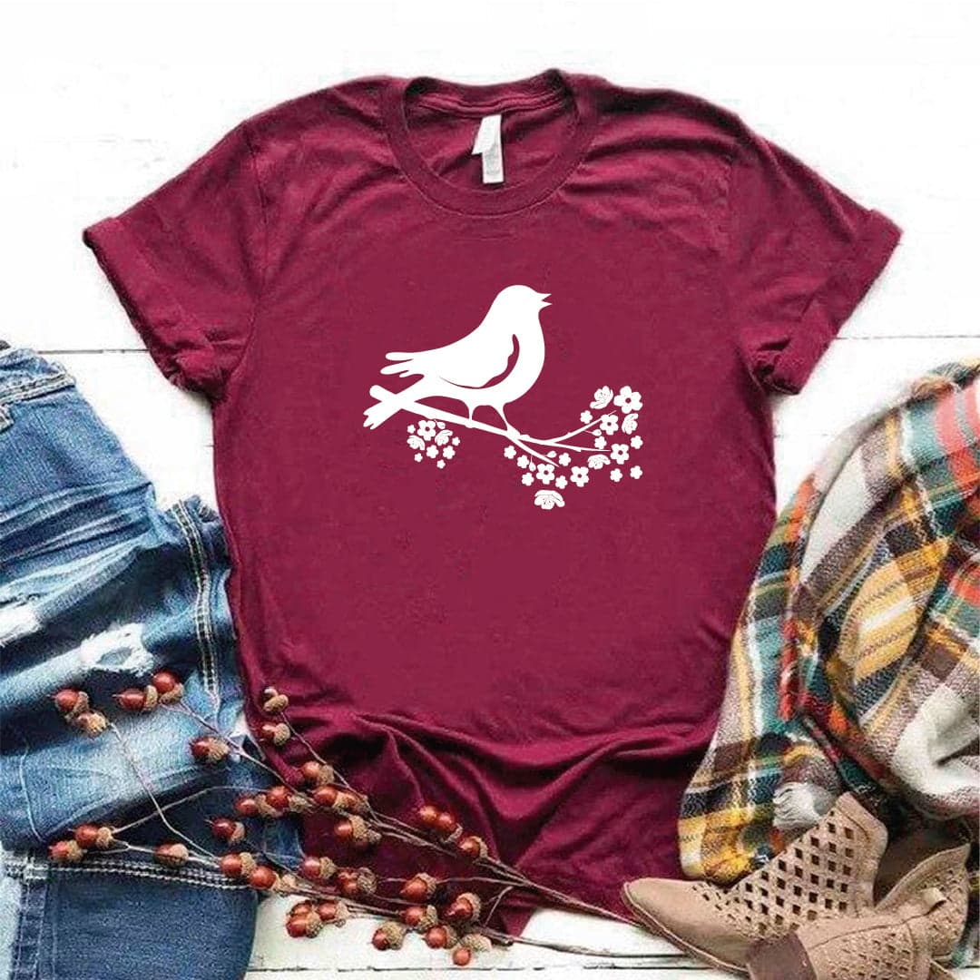 Camisa estampada tipo T- shirt Pajarito en rama 2 — foto 5