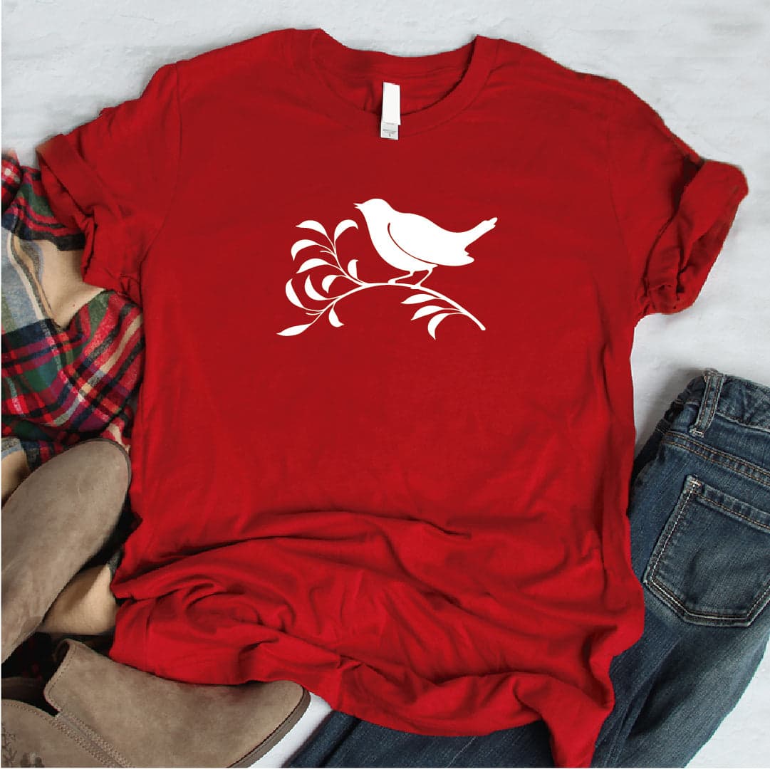 Camisa estampada tipo T- shirt Pajarito en rama 3 — foto 6