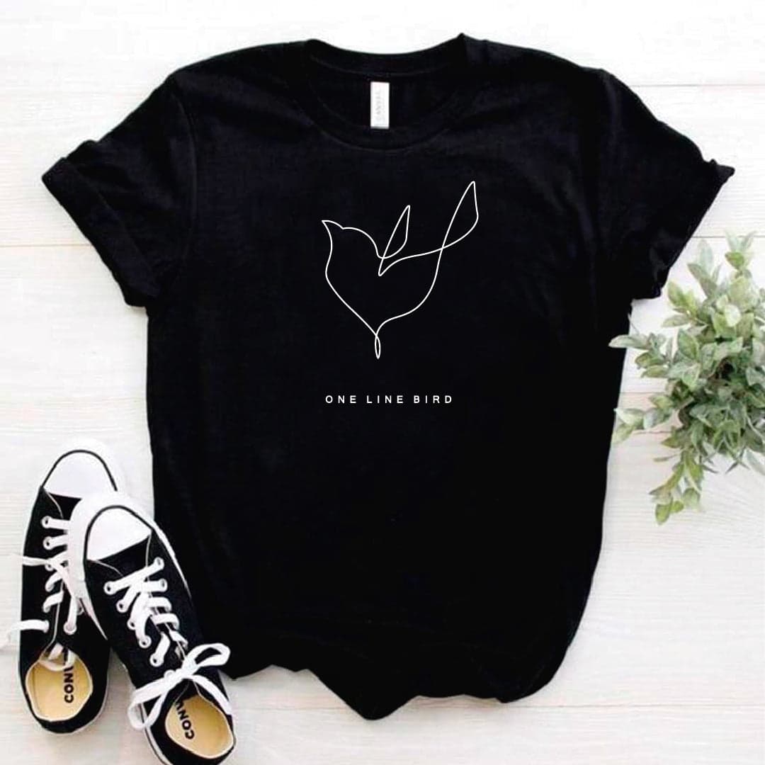 Camisa estampada tipo T- shirt Pajarito Linea — foto 3