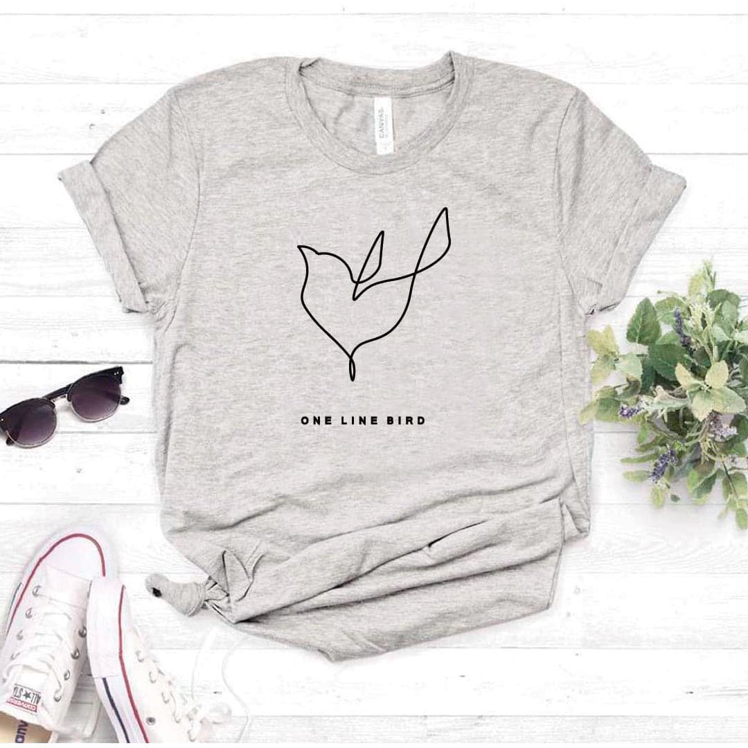 Camisa estampada tipo T- shirt Pajarito Linea — foto 8