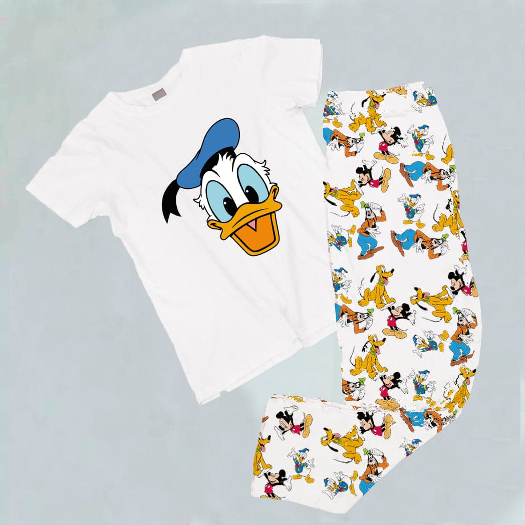 Pijama estampada de pantalón Largo PATO DONALD — foto 1