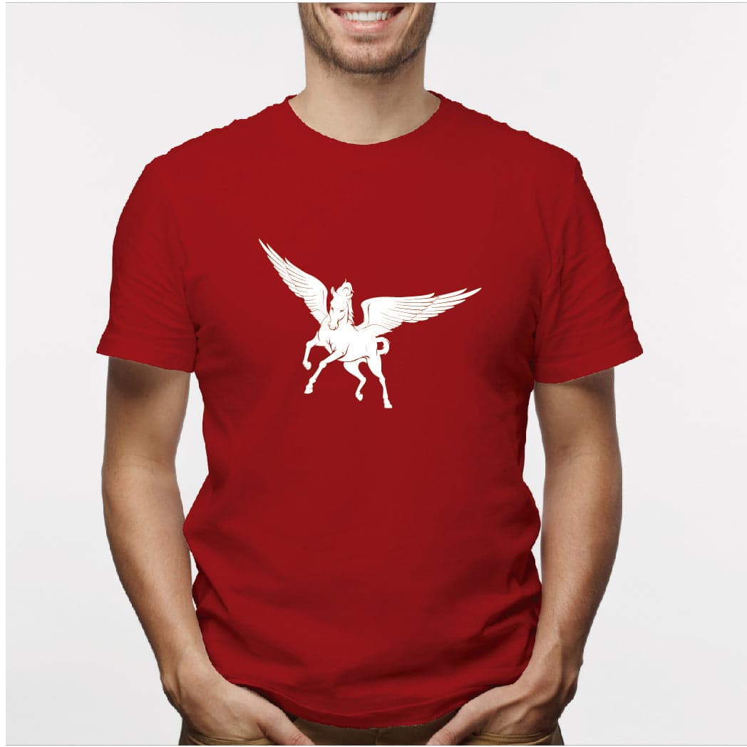 Camisa estampada para hombre  tipo T-shirt Pegaso — foto 1