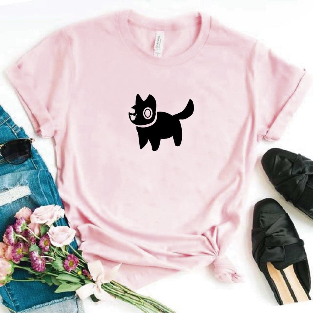 Camisa estampada  tipo T-shirt  perrito nuevo — foto 7