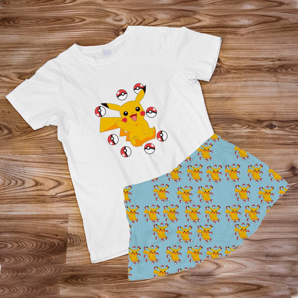 Pijama Estampada en poli algodón de PIKACHU — foto 1