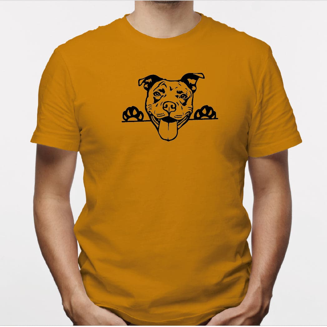 Camisa estampada para hombre  tipo T-shirt Pitbull — foto 7