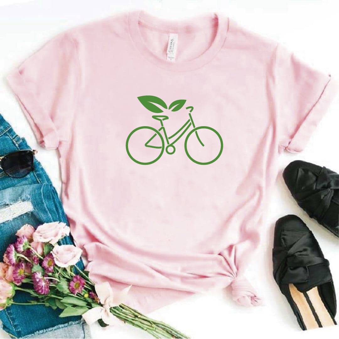 Camisa estampada tipo T- shirt Planta Bicicleta — foto 6