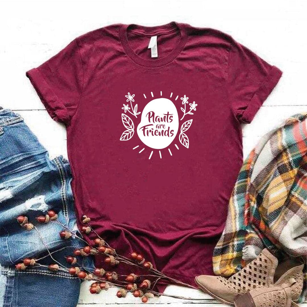 Camisa estampada tipo T- shirt Plants Are Friends — foto 4