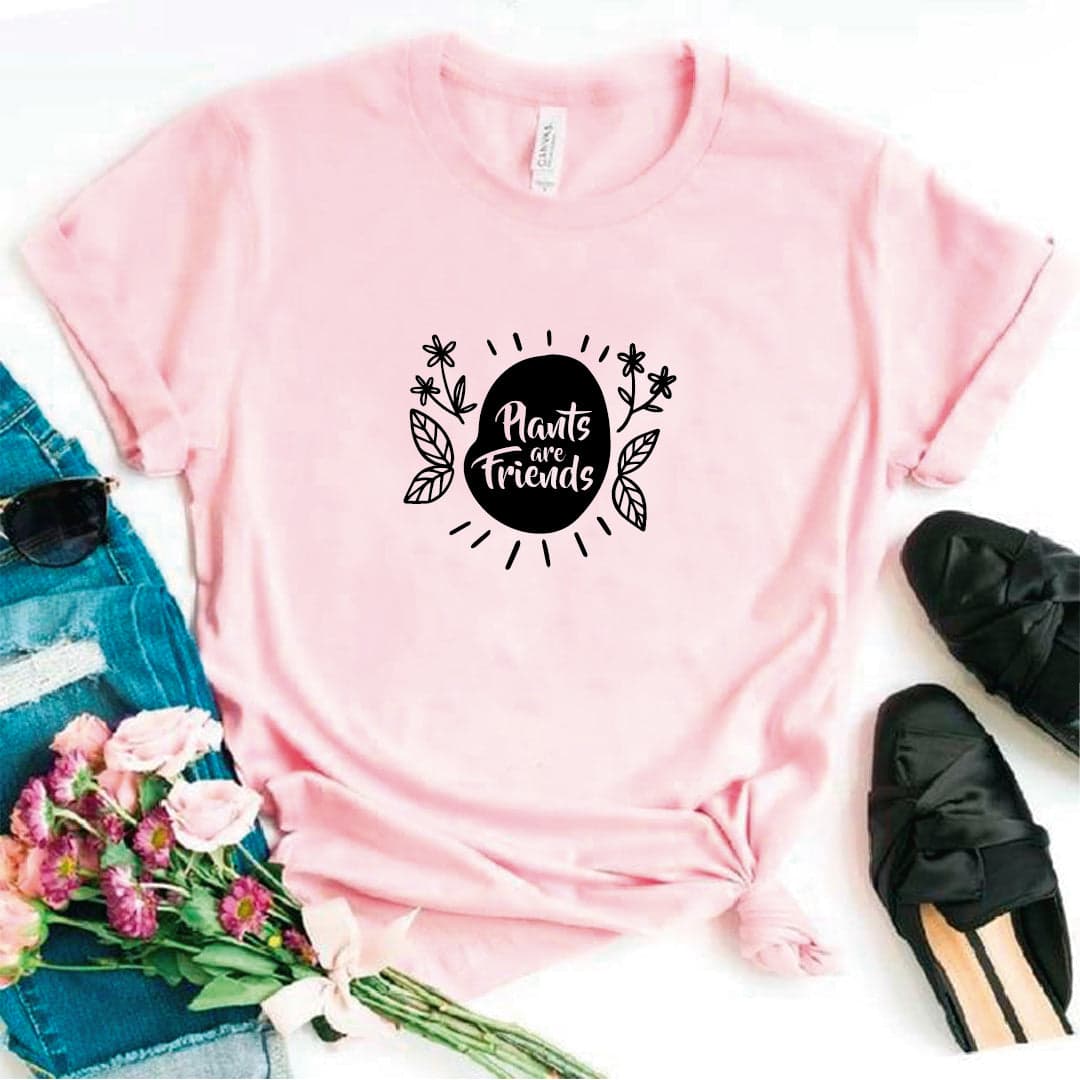 Camisa estampada tipo T- shirt Plants Are Friends — foto 7
