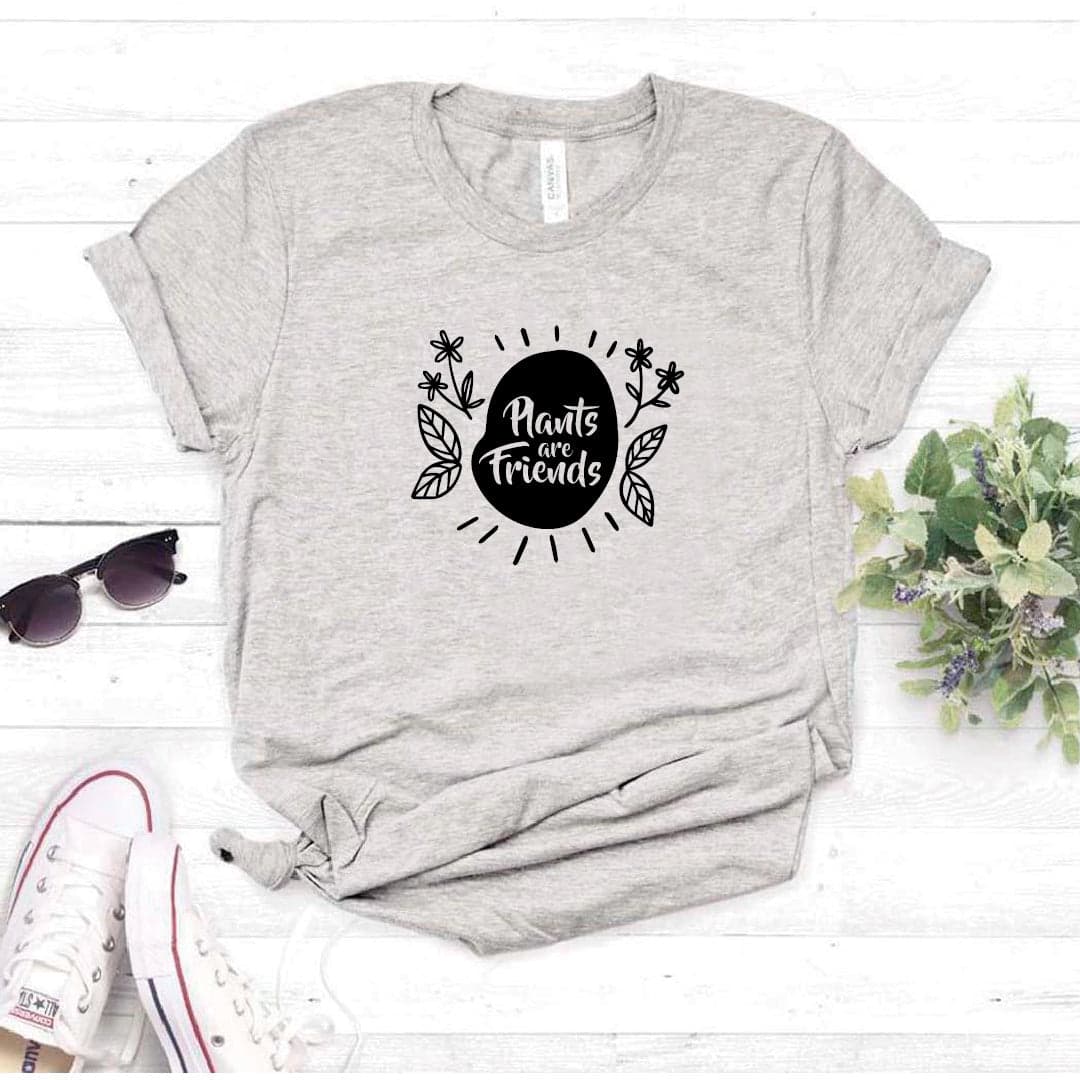 Camisa estampada tipo T- shirt Plants Are Friends — foto 8