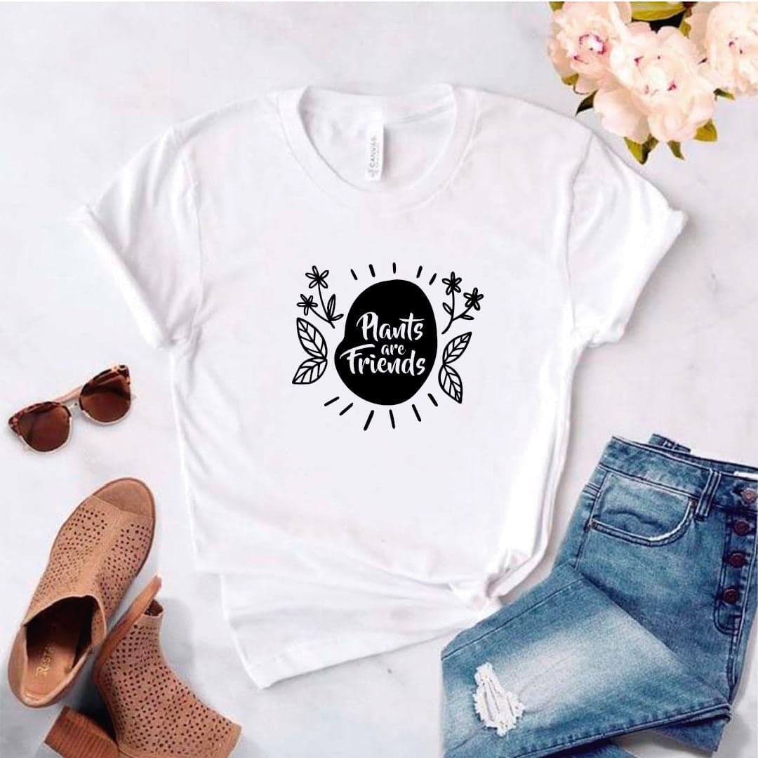 Camisa estampada tipo T- shirt Plants Are Friends — foto 1