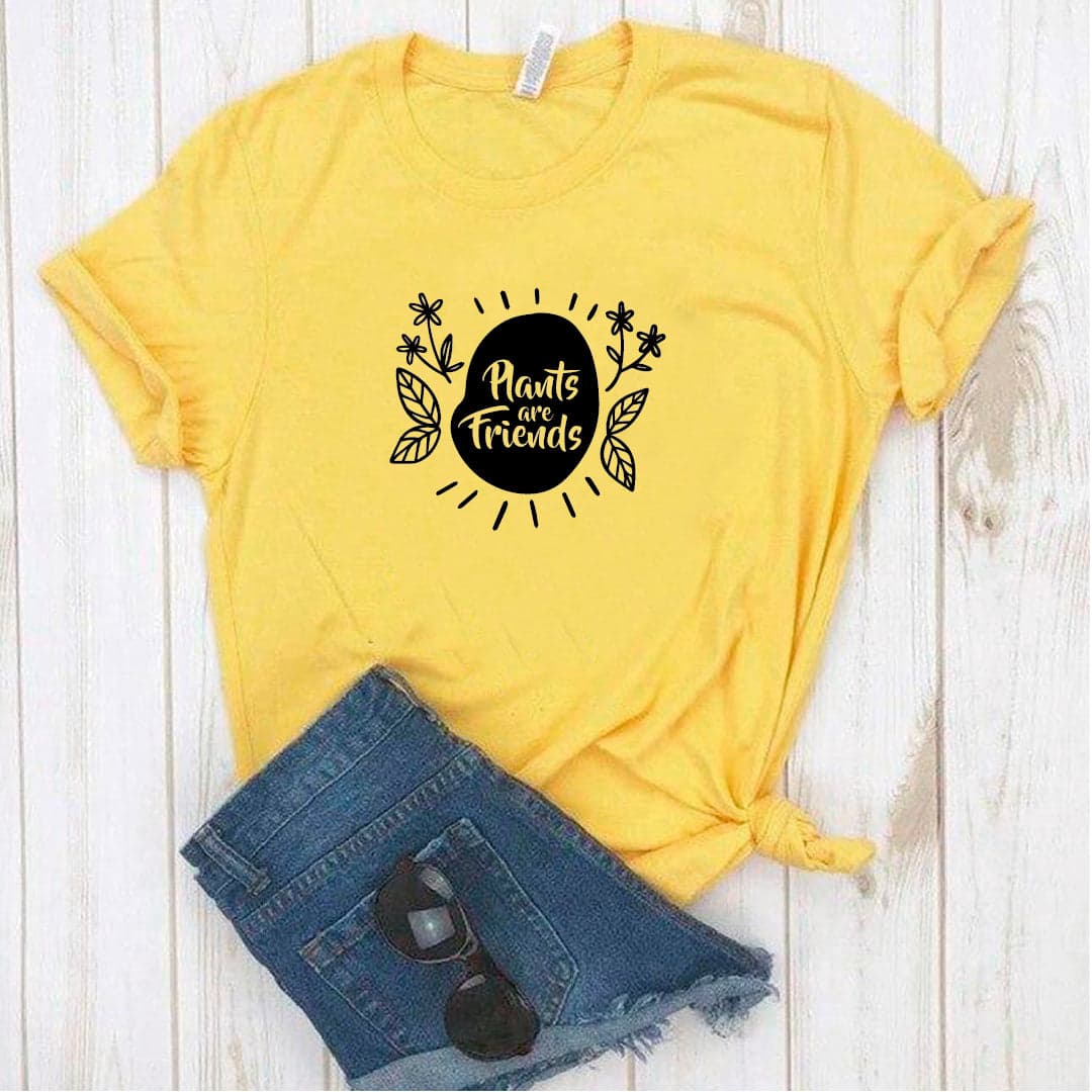 Camisa estampada tipo T- shirt Plants Are Friends — foto 2