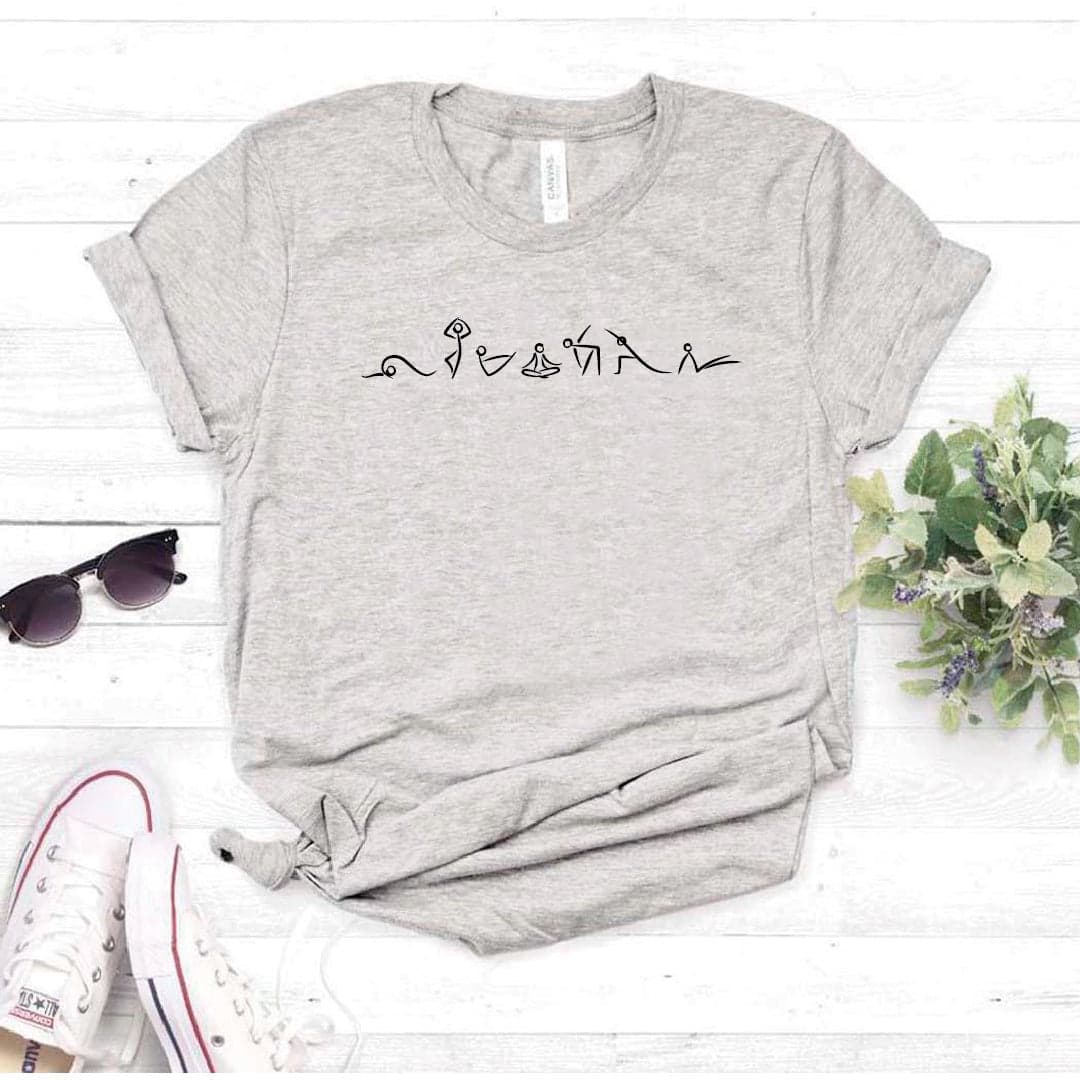 Camisa estampada tipo T- shirt Yoga 2 — foto 8