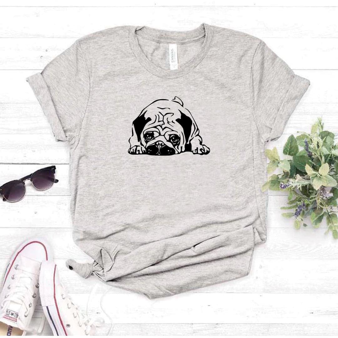 Camisa estampada tipo T- shirt Perro Pug — foto 8