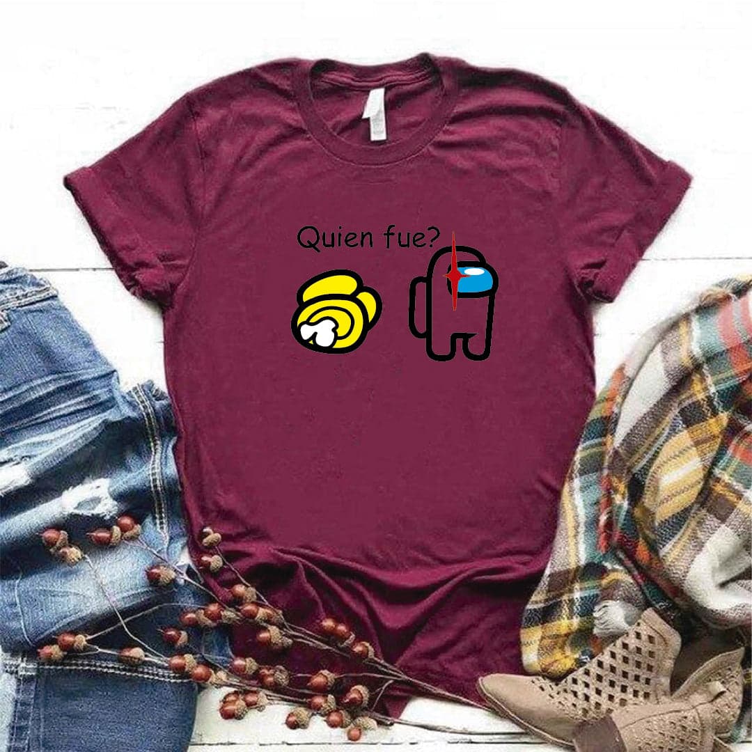 Camisa estampada  tipo T-shirt  AMONG US QUIEN FUE? — foto 3