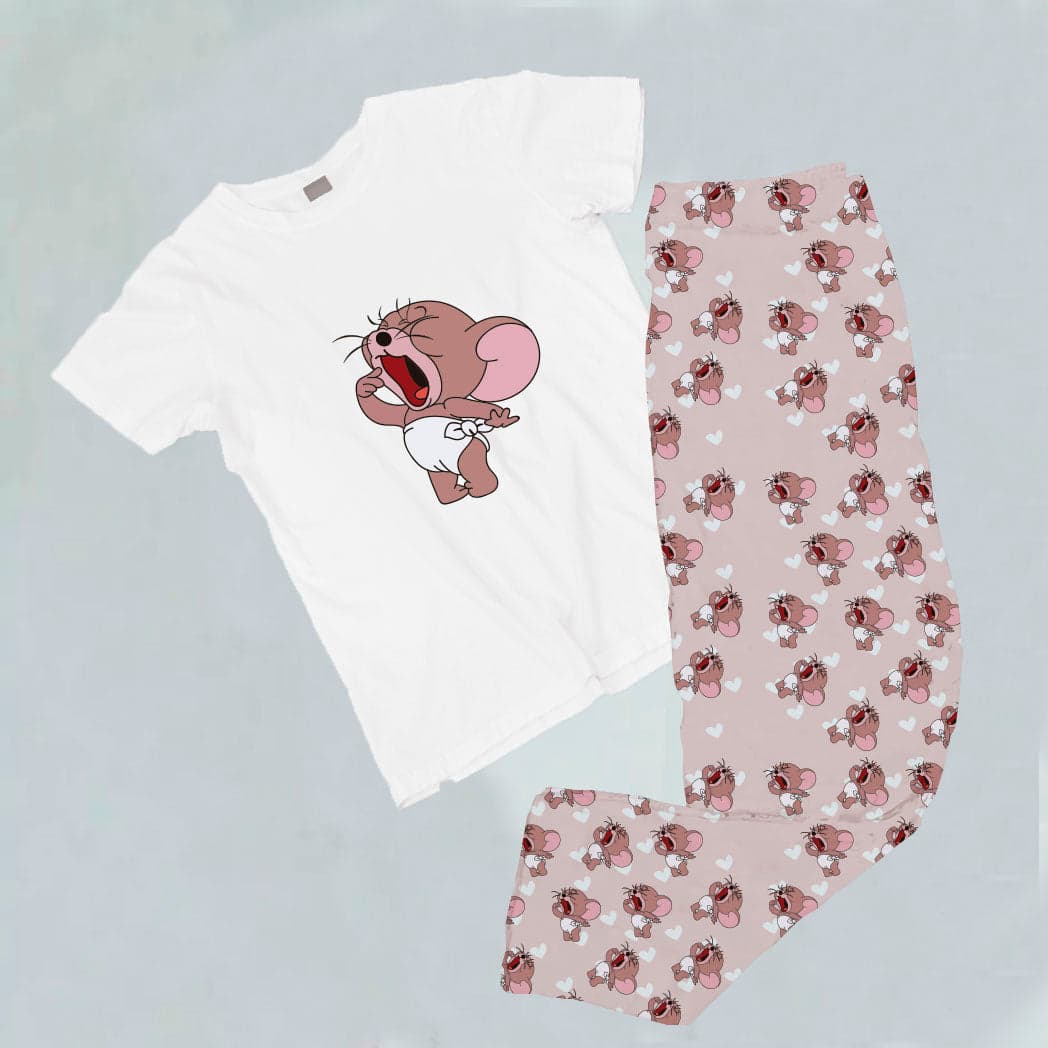 Pijama estampada de pantalón Largo RATON BEBE — foto 1