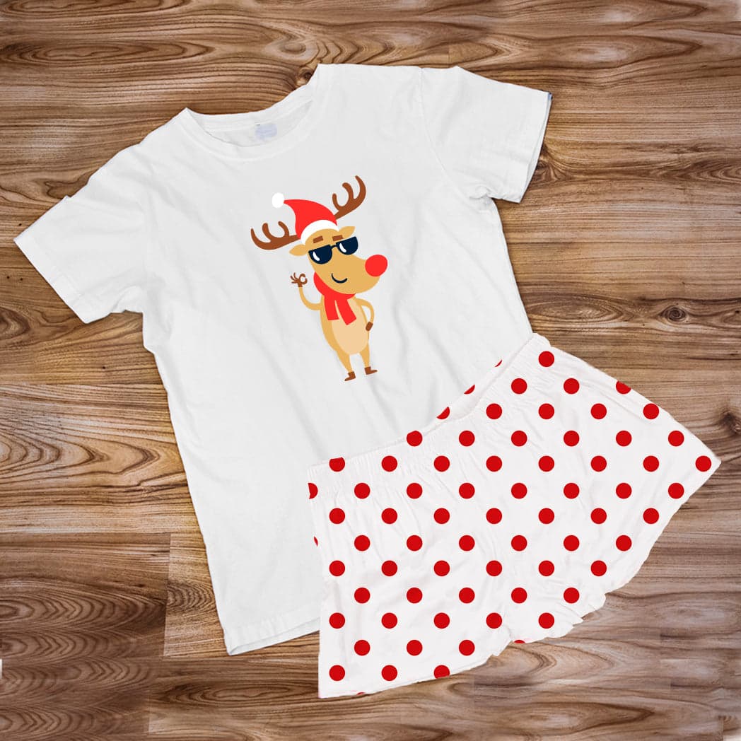 Pijama Estampada en poli algodón de Short Reno Cool — foto 1