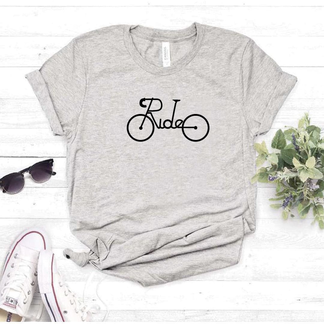 Camisa estampada  tipo T-shirt RIDE BICICLETA — foto 8