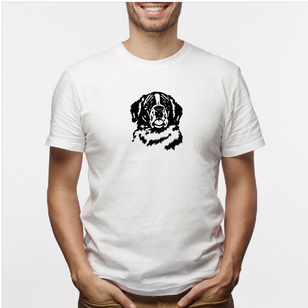 Camisa estampada para hombre  tipo T-shirt San Bernardo — foto 4