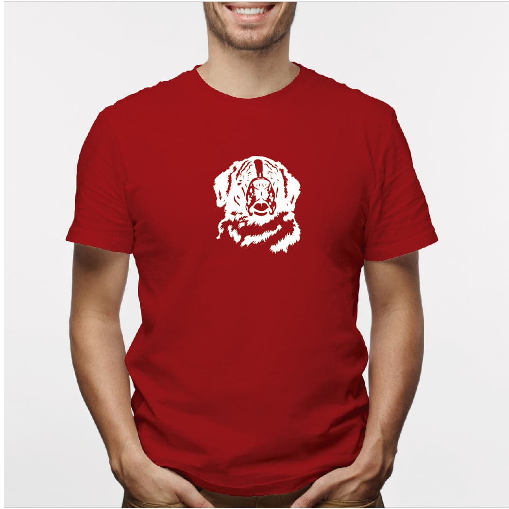 Camisa estampada para hombre  tipo T-shirt San Bernardo — foto 1