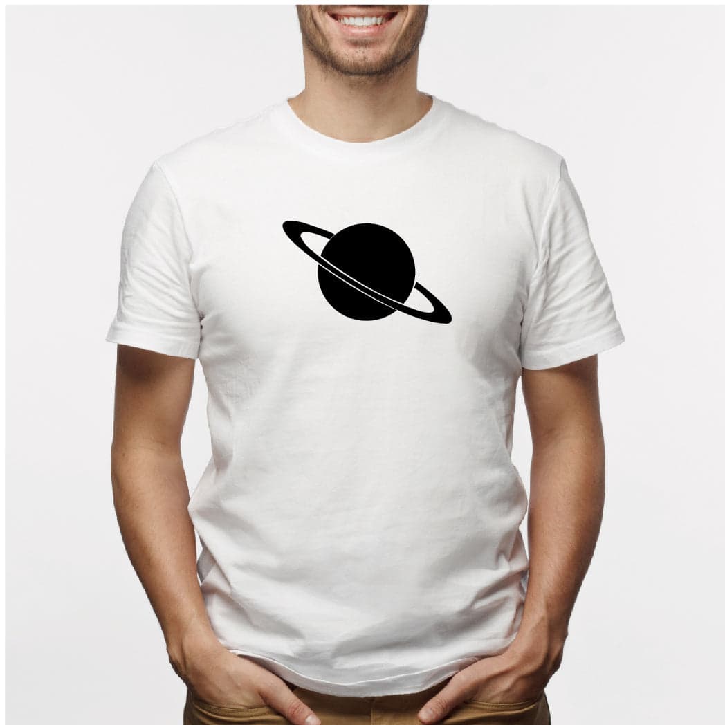 Camisa estampada para hombre  tipo T-shirt Saturno — foto 3