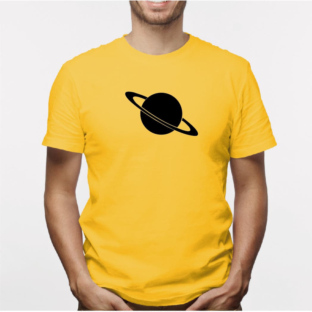Camisa estampada para hombre  tipo T-shirt Saturno — foto 4