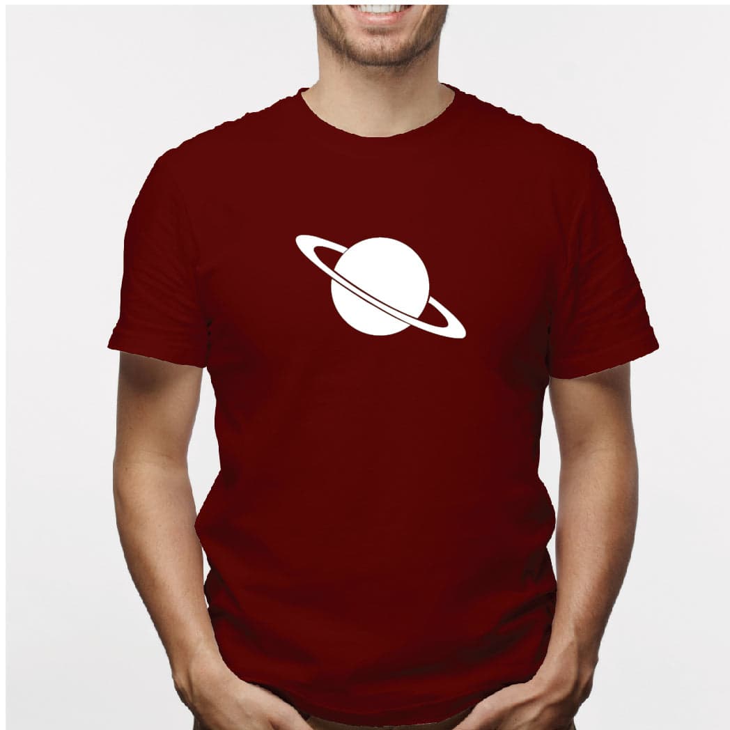 Camisa estampada para hombre  tipo T-shirt Saturno — foto 5
