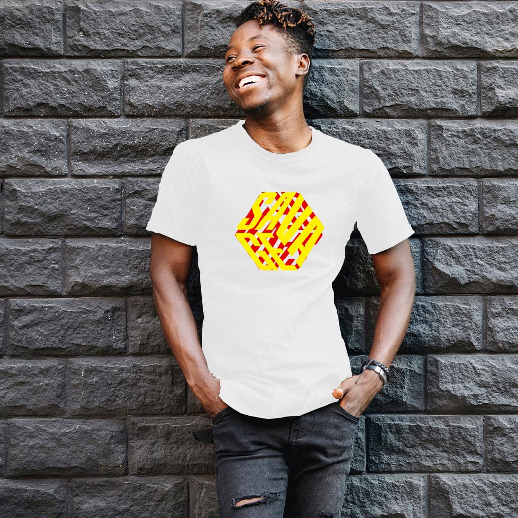 Camisa estampada para hombre tipo T-Shirt Savage cubo — foto 3