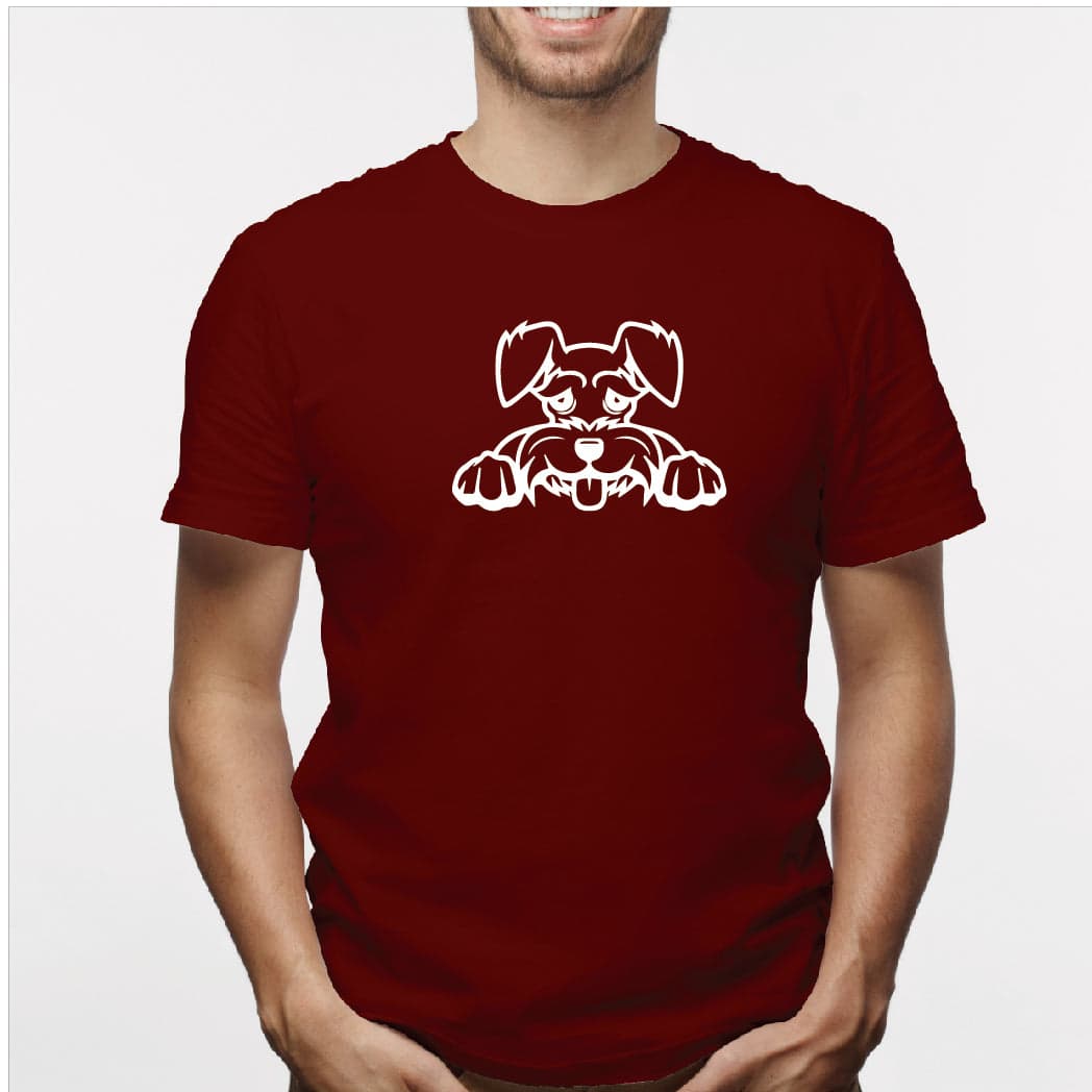 Camisa estampada para hombre  tipo T-shirt Schauzer — foto 6