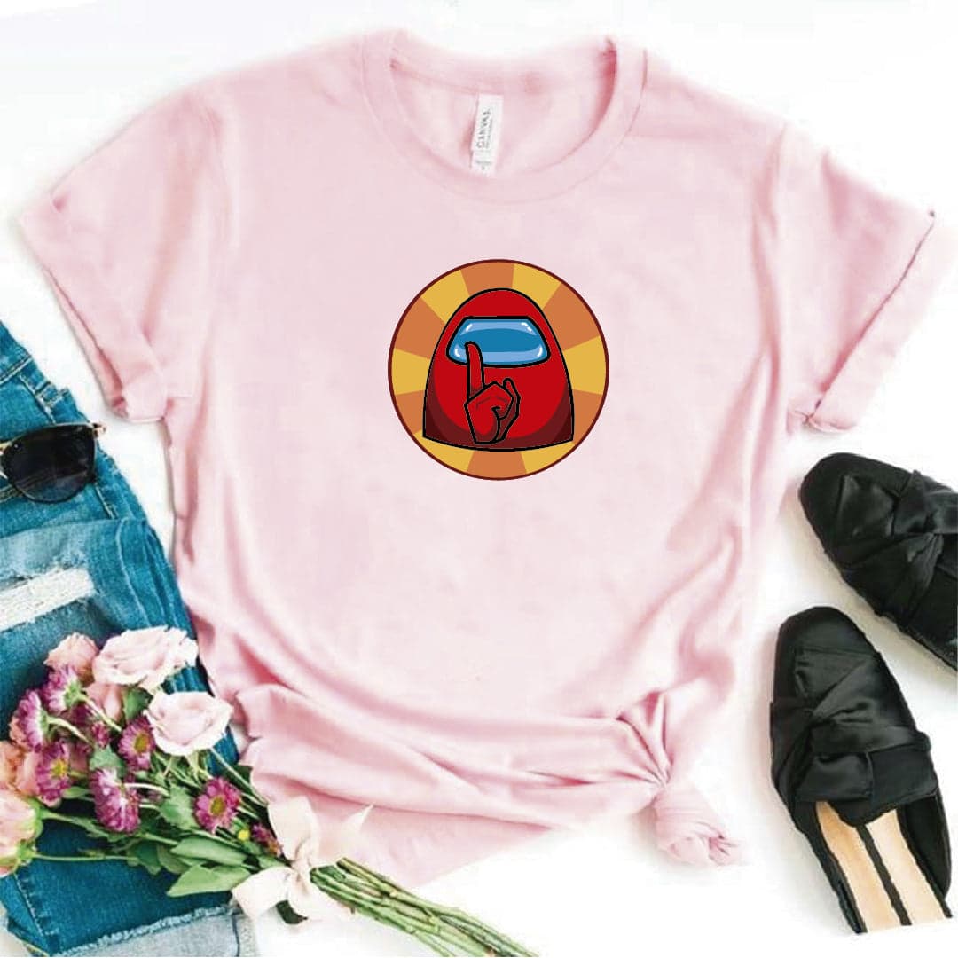 Camisa estampada  tipo T-shirt SHHHH AMONG US — foto 6