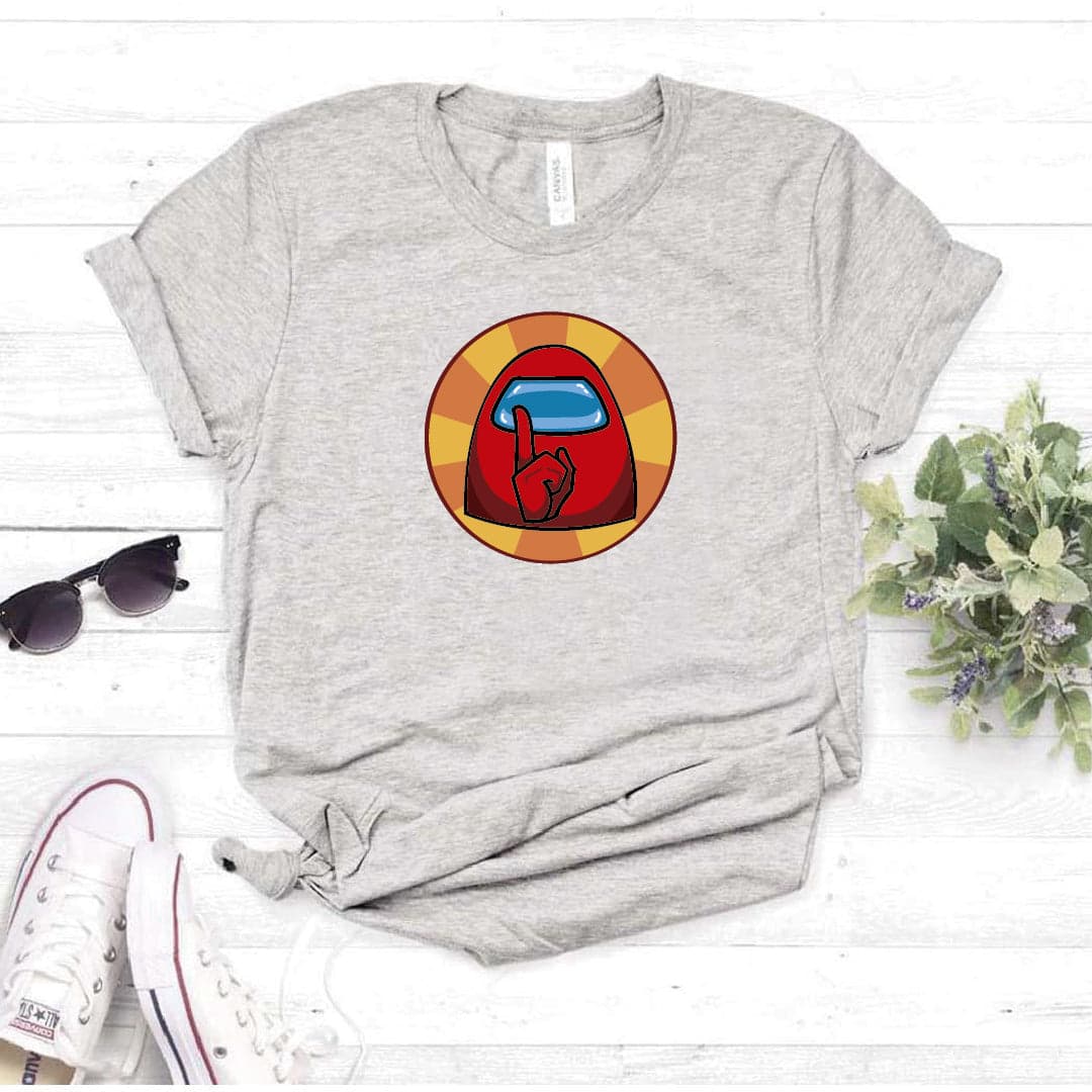 Camisa estampada  tipo T-shirt SHHHH AMONG US — foto 7