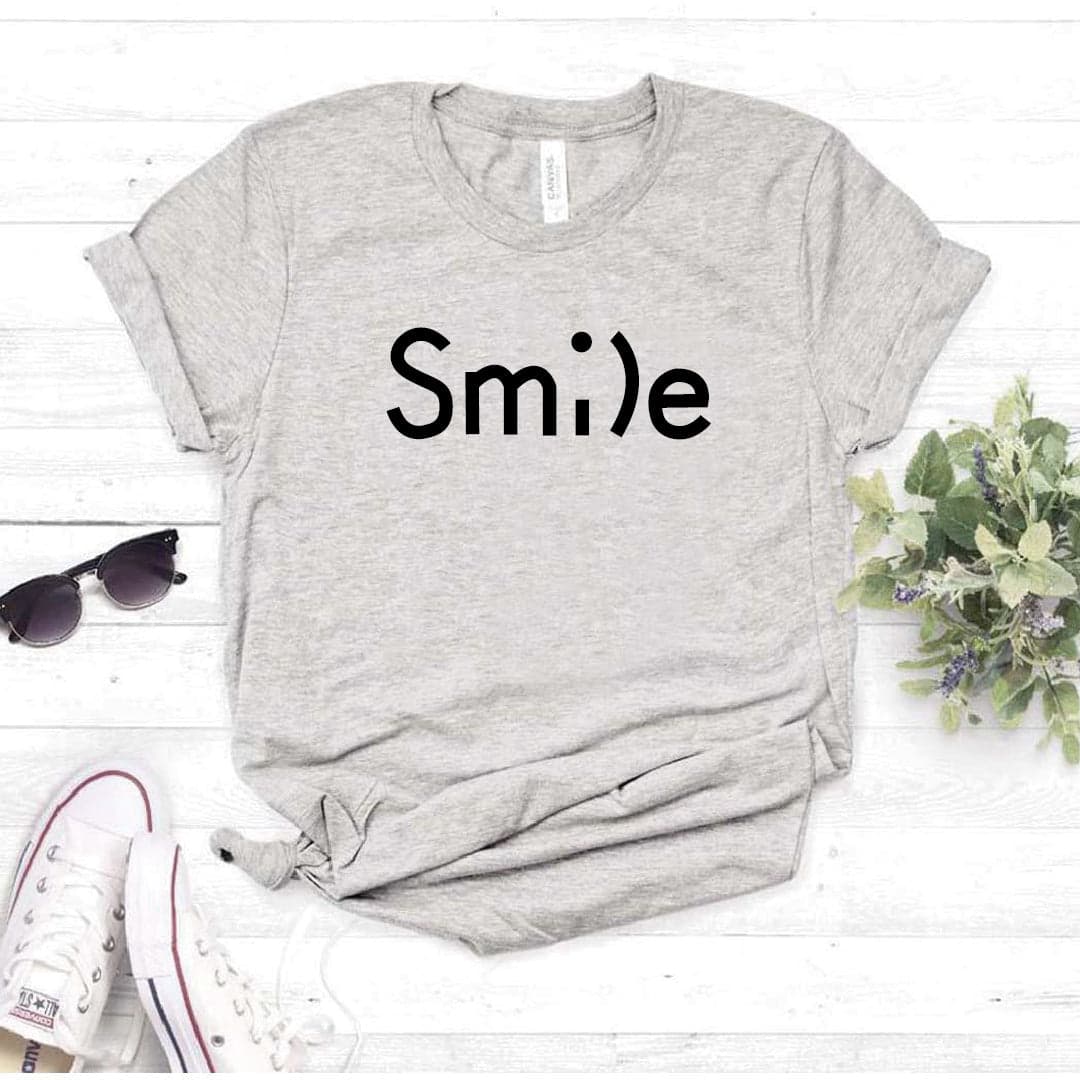 Camisa estampada  tipo T-shirt  SMILE — foto 3