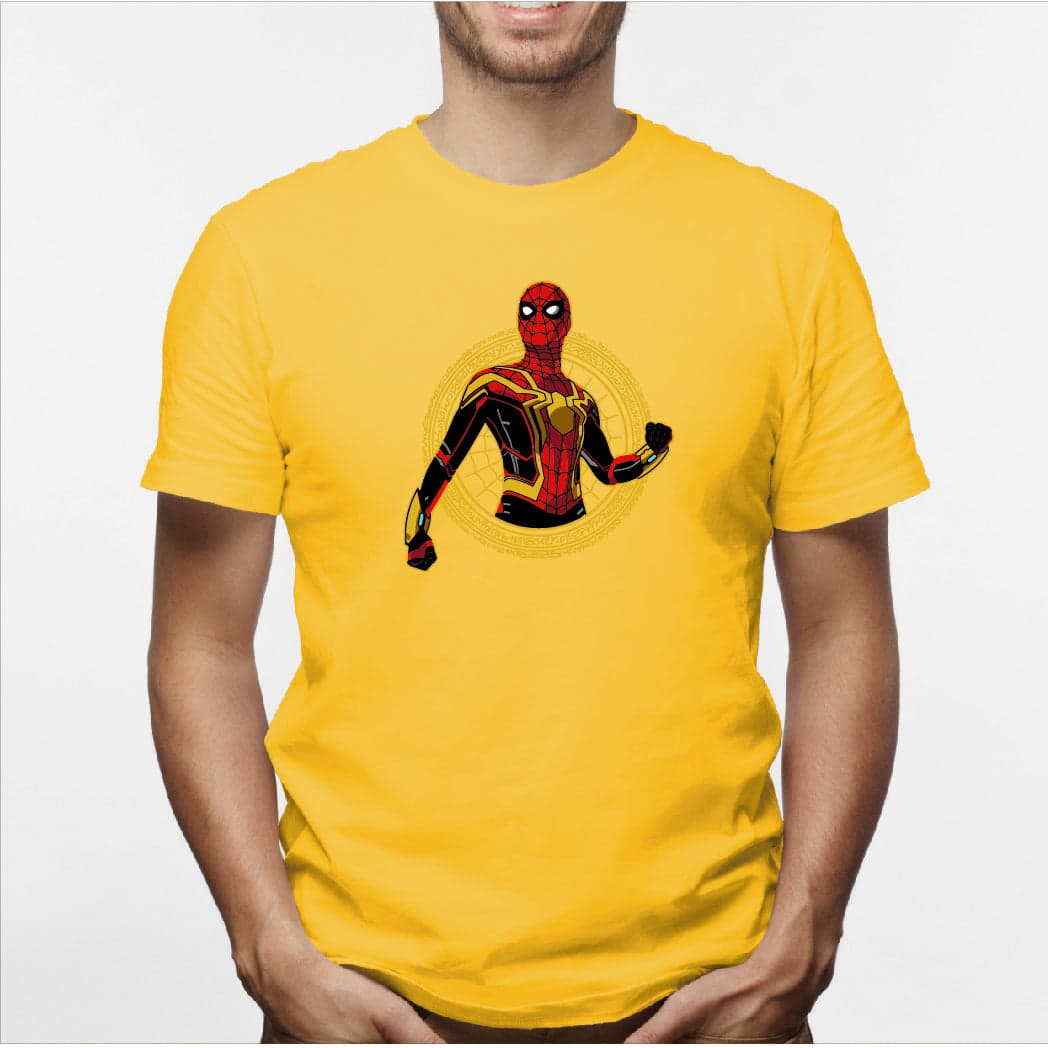 Camisa estampada en algodón para hombre tipo T-shirt spiderman multiverse — foto 3