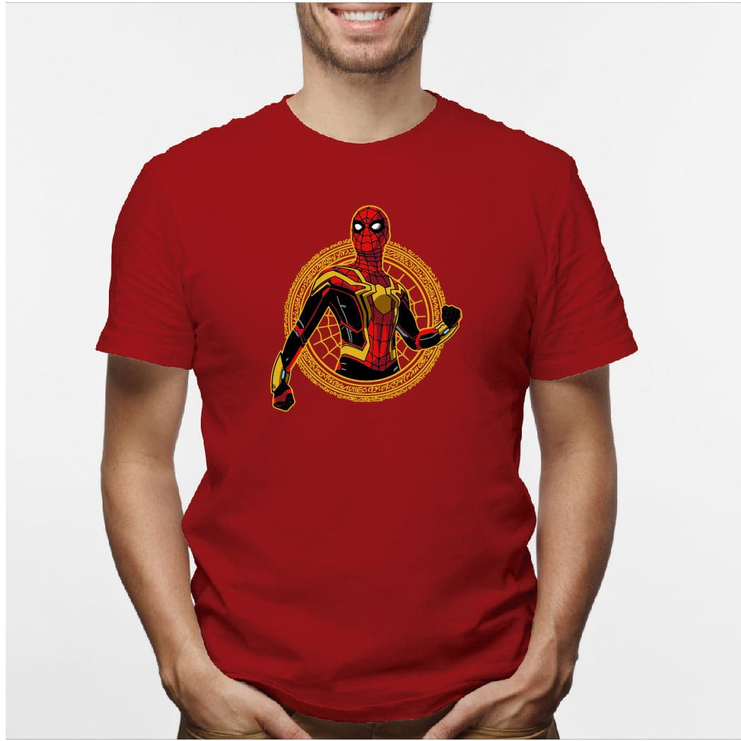 Camisa estampada en algodón para hombre tipo T-shirt spiderman multiverse — foto 6