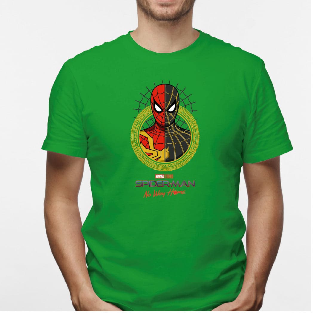 Camisa estampada en algodón para hombre tipo T-shirt spiderman no way home — foto 7