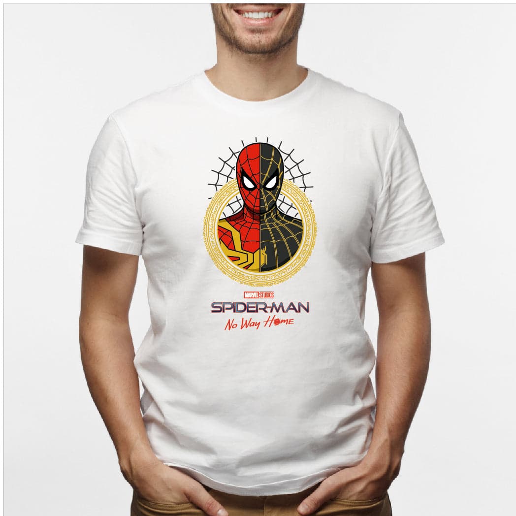 Camisa estampada en algodón para hombre tipo T-shirt spiderman no way home — foto 1