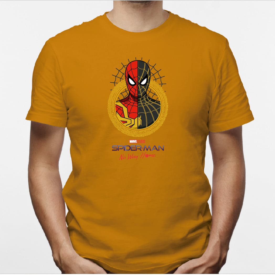 Camisa estampada en algodón para hombre tipo T-shirt spiderman no way home — foto 4