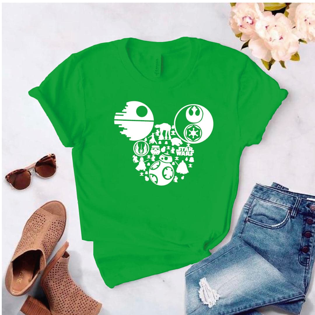 Camisa estampada tipo T- shirt Star Warrs Disney — foto 7