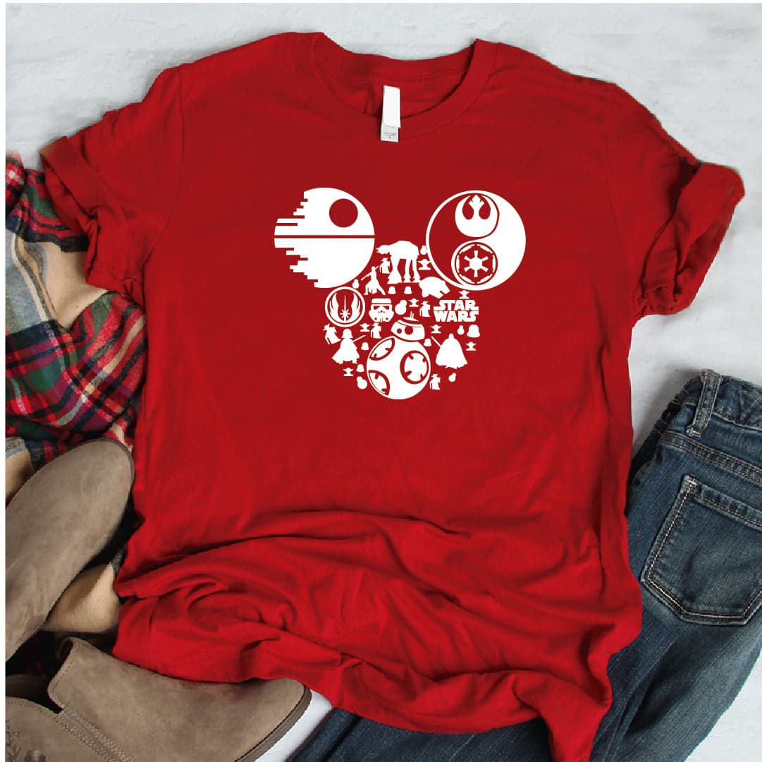 Camisa estampada tipo T- shirt Star Warrs Disney — foto 8