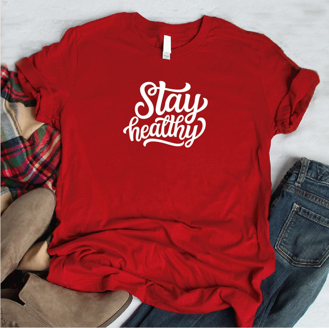 Camisa estampada tipo T- shirt Stay Healthy — foto 6