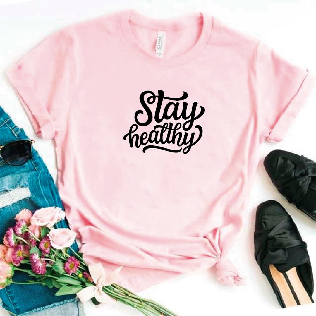 Camisa estampada tipo T- shirt Stay Healthy — foto 7