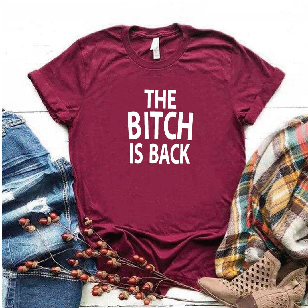 Camisa estampada tipo T- shirt The Bitch is Back — foto 4