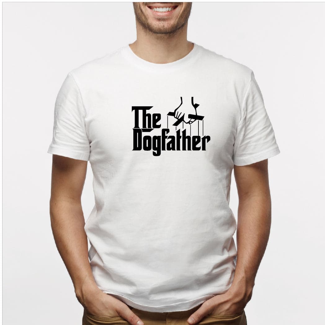 Camisa estampada para hombre  tipo T-shirt The DogFather — foto 4