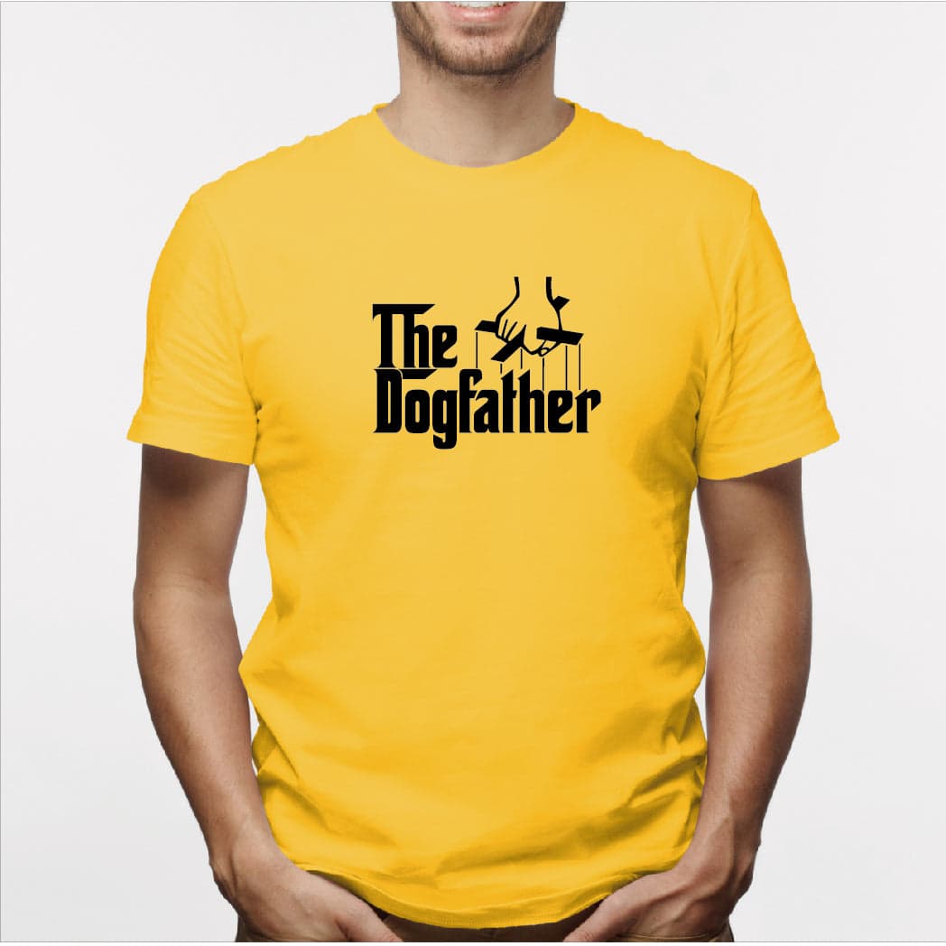 Camisa estampada para hombre  tipo T-shirt The DogFather — foto 5