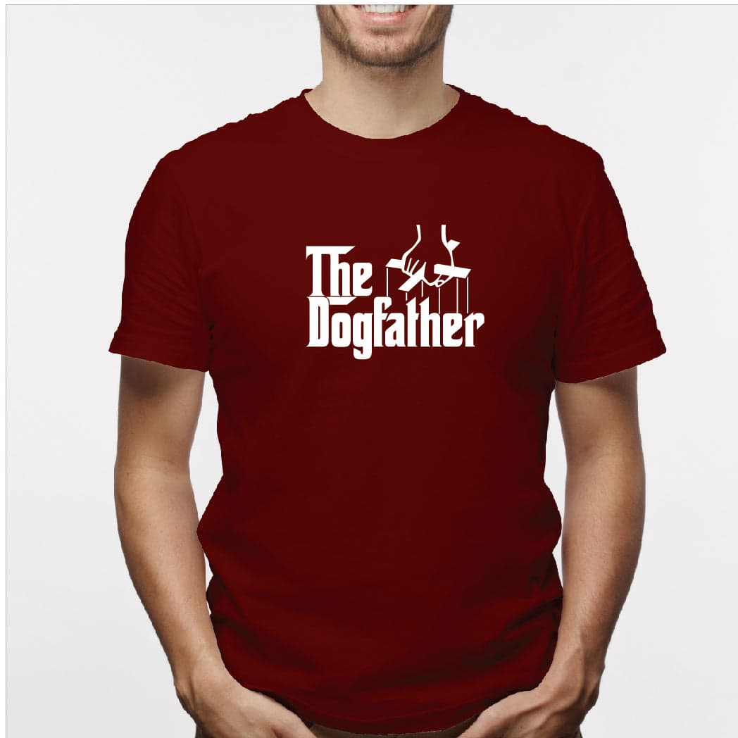 Camisa estampada para hombre  tipo T-shirt The DogFather — foto 6
