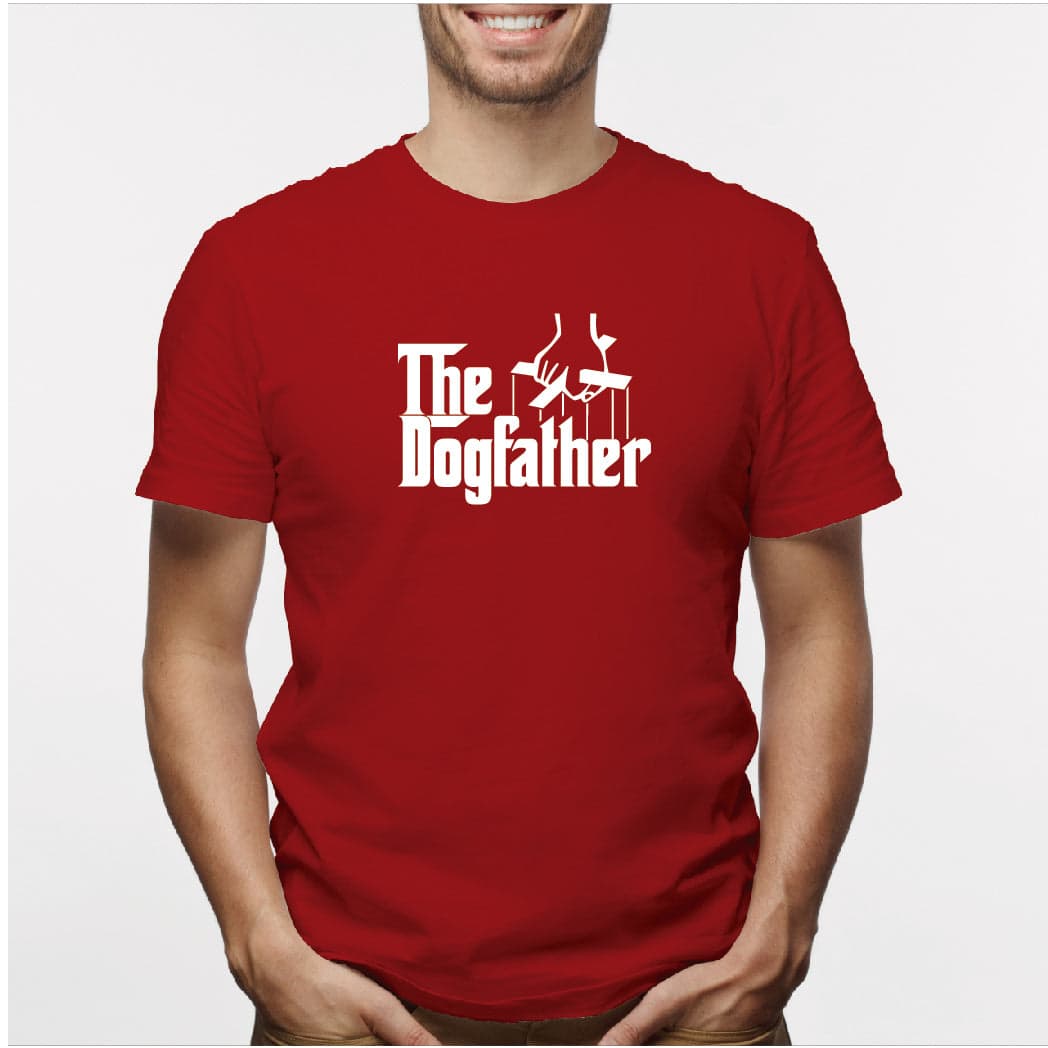 Camisa estampada para hombre  tipo T-shirt The DogFather — foto 2