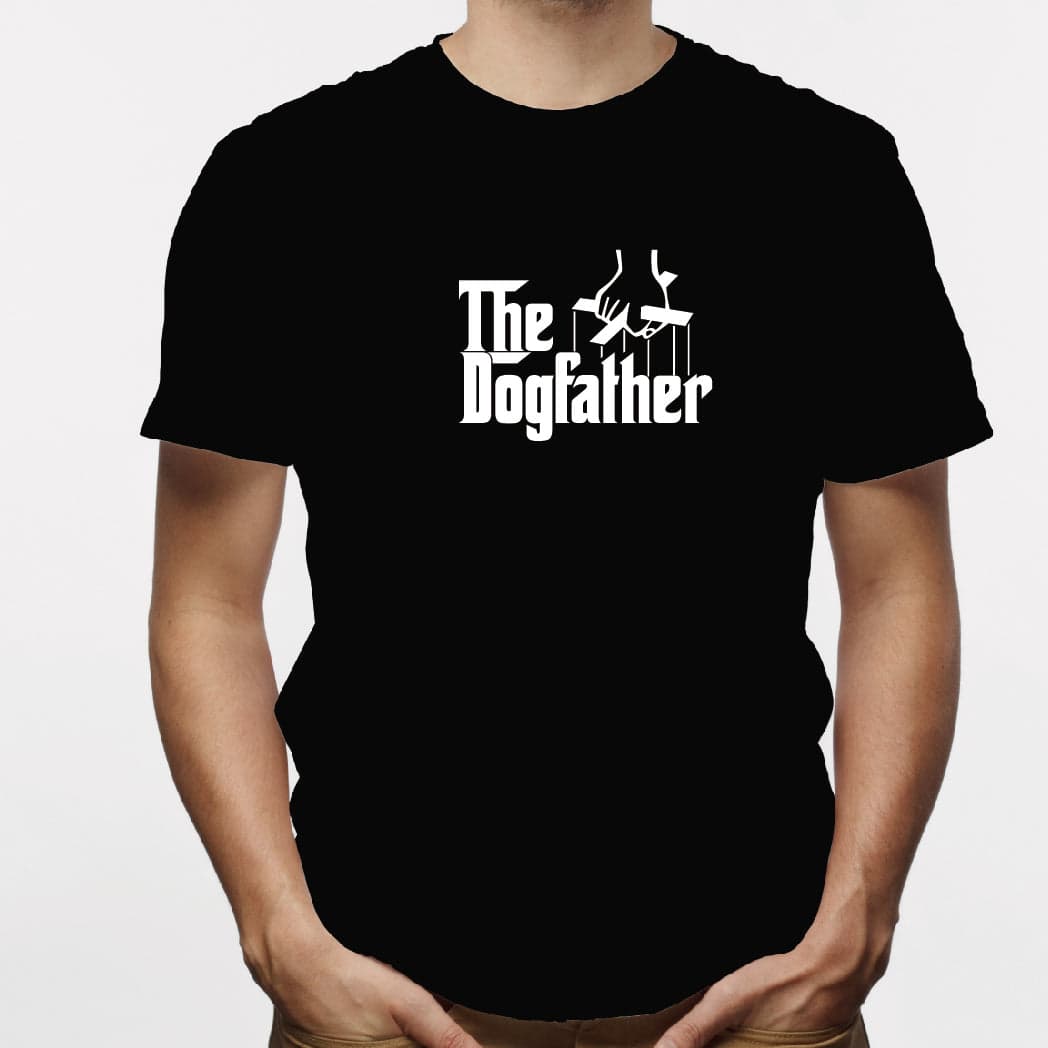 Camisa estampada para hombre  tipo T-shirt The DogFather — foto 1