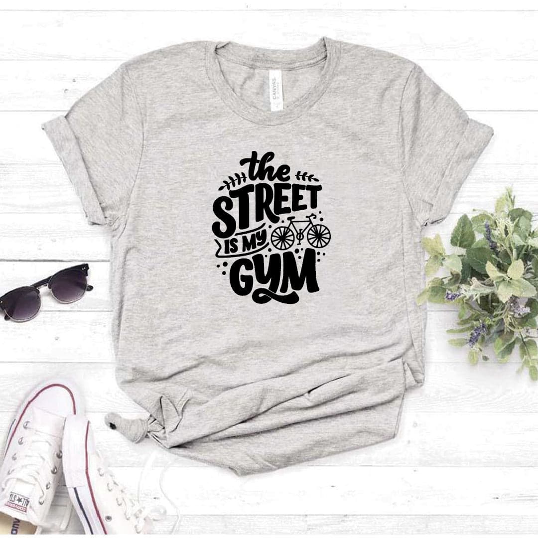 Camisa estampada tipo T- shirt The Street is my Gym (Las calles son mi gimnasio) — foto 7